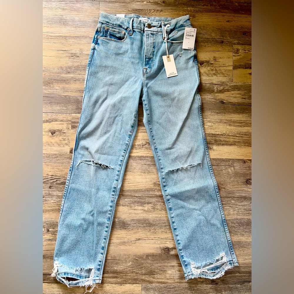 Good American Good Straight Jeans - Size 6
